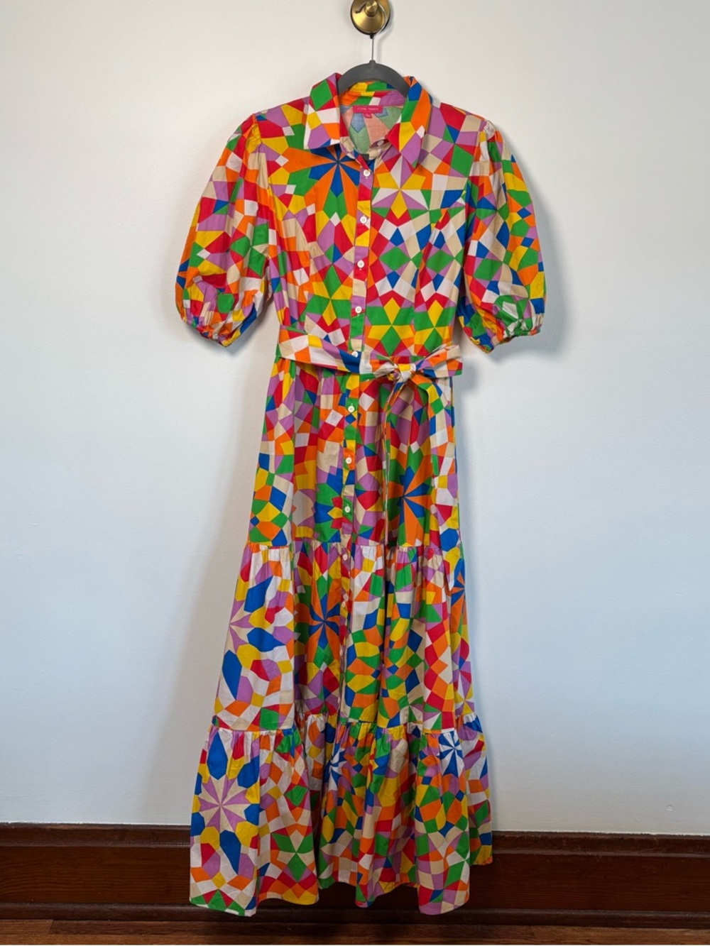Flying Tomato Multicolor Maxi Dress - Size Large - New without tags